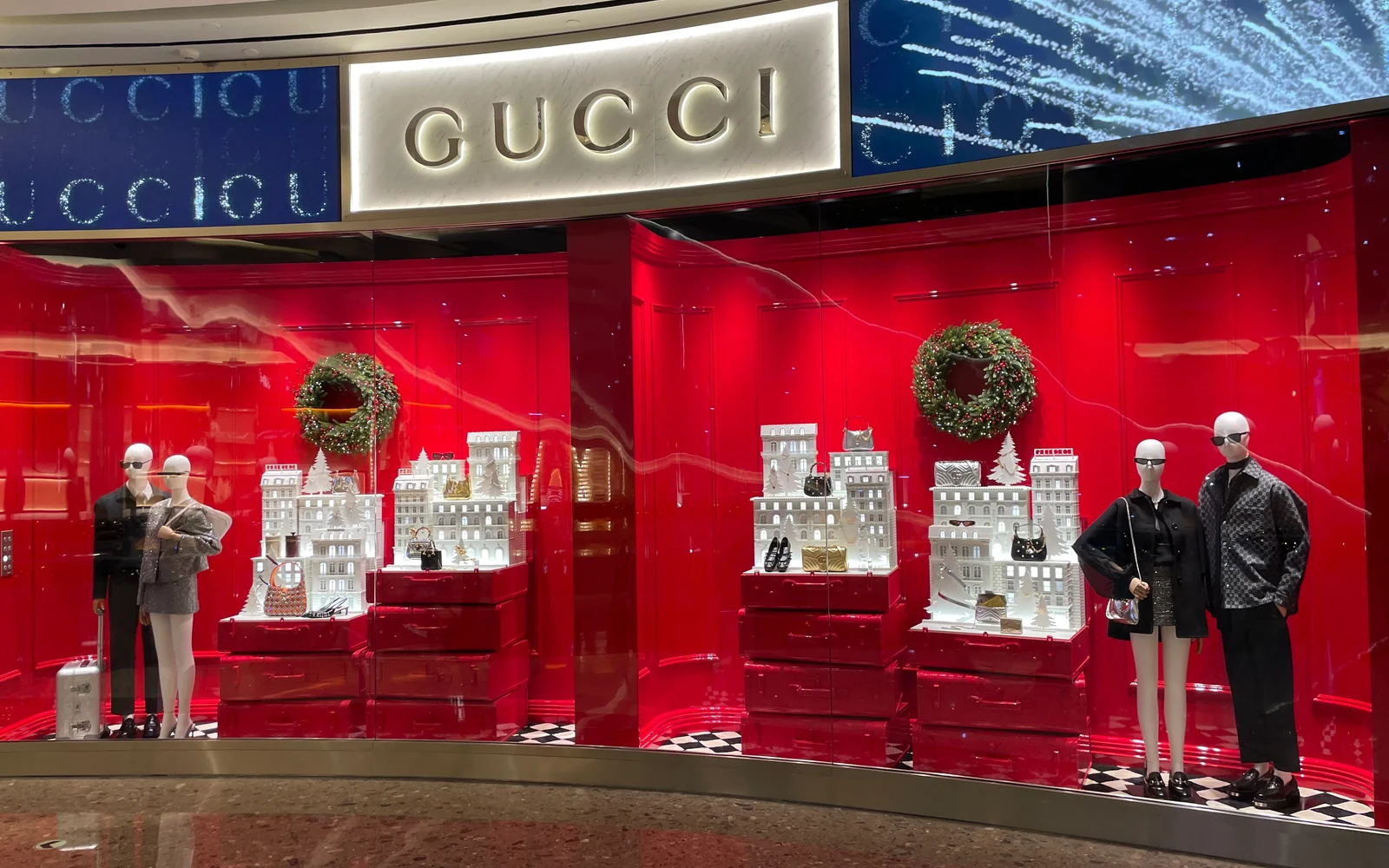 Gucci retail signage project