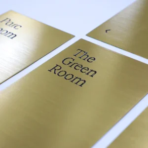 Etched & Engraved Plaques by Fengyang Sign — project 2